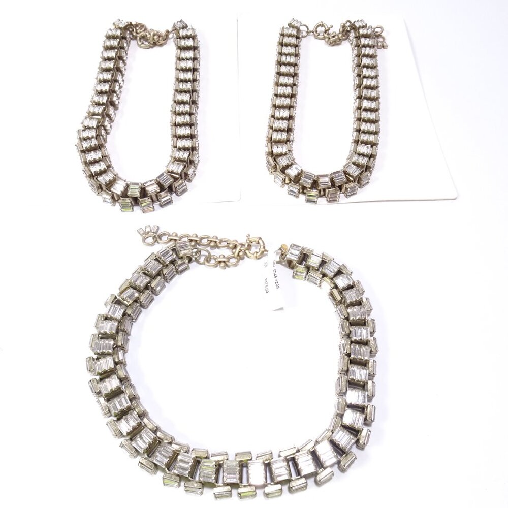 NWT Neiman Marcus Lee Angel Neiman Marcus Baguette Chain Necklace 496 - Picture 2 of 5